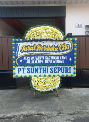 Papan Bunga Duka di Tebo Ulu